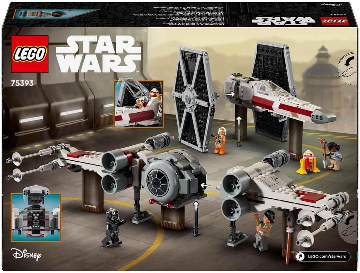 LEGO 75393 Star Wars Mashup aus TIE Fighter & XWing