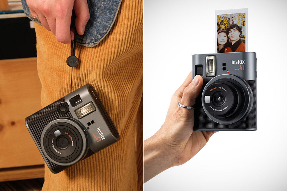 Fujifilm Instax Mini 41 Instant Camera – Retro Style with Automatic Exposure & Easy Selfie Mode