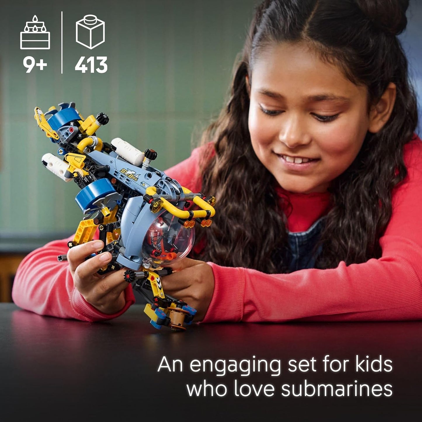 LEGO 42201 Technic Deep-Sea Research Submarine Building Set