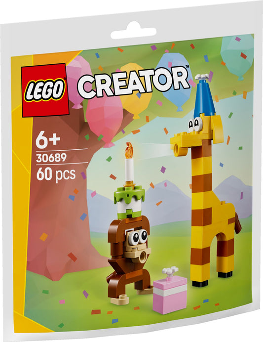 LEGO Creator 30689 Birthday Party Animals Ecobag