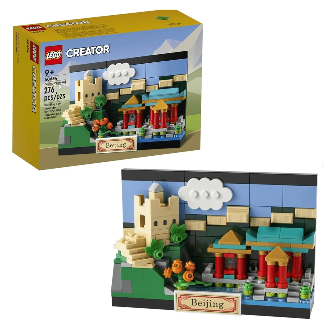 LEGO 40654 Creator Beijing Postcard – 276 Pieces City Landmark Building Set