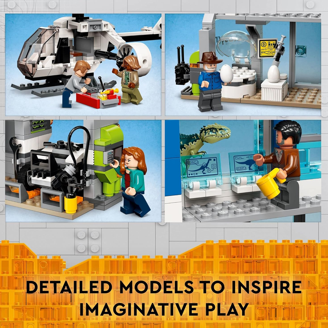 LEGO Jurassic World Giganotosaurus & Therizinosaurus Attack 76949 (658 Pieces)
