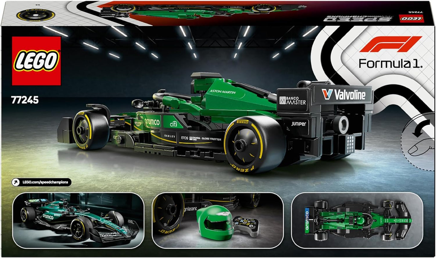 LEGO 77245 Speed Champions Aston Martin Aramco F1 AMR24 Race Car