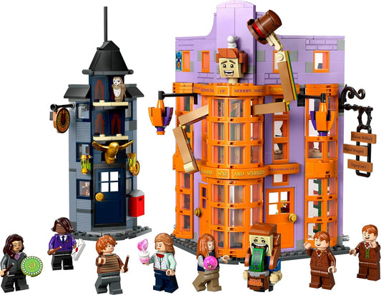LEGO 76422 Harry Potter Diagon Alley: Weasleys’ Wizard Wheezes (834 Pieces)