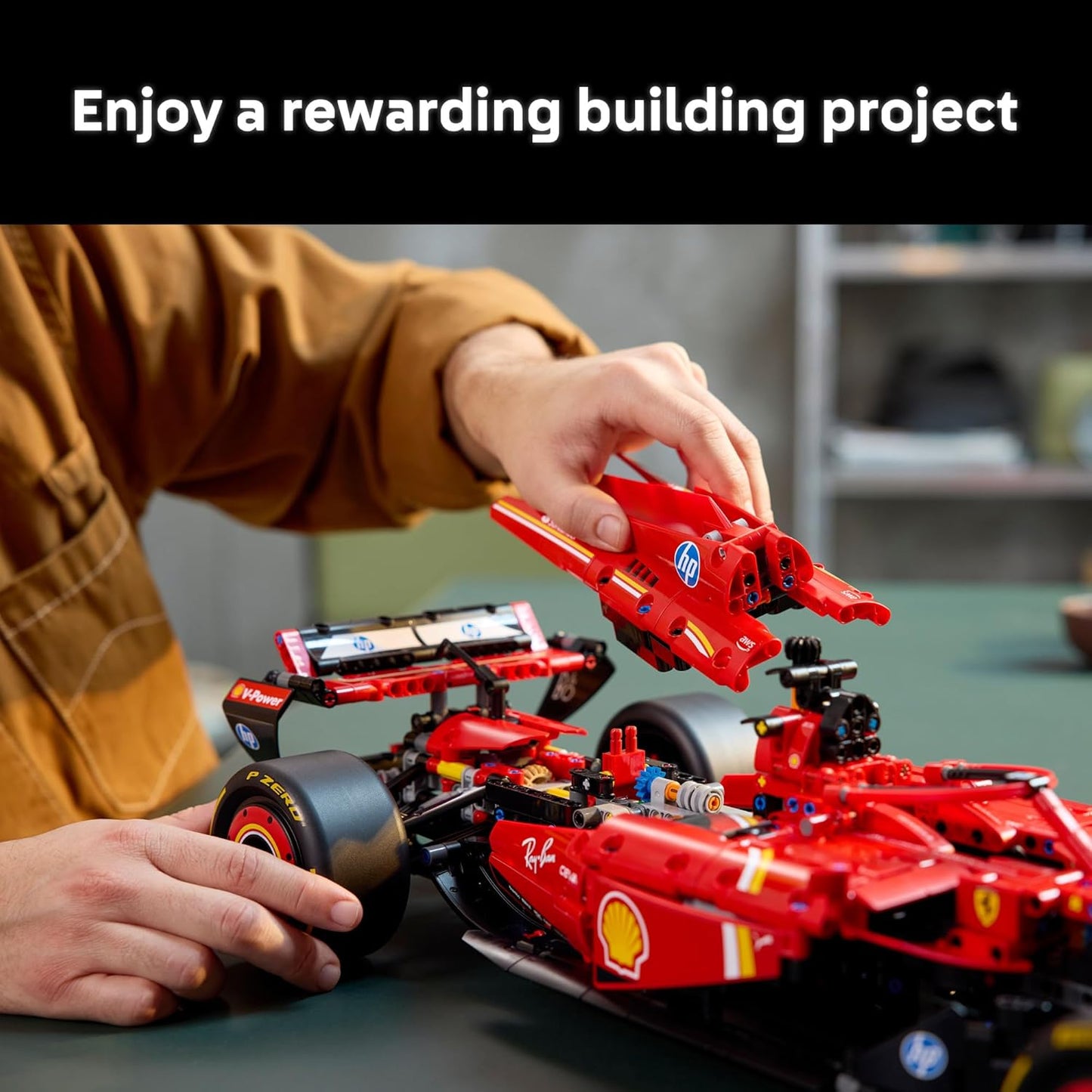 LEGO 42207 Technic Ferrari SF-24 F1 Model Car