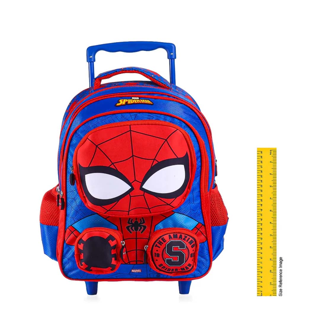 Striders Spider Man Trolley School Bags - 16 Inches