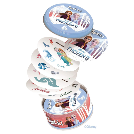Spot It: Frozen 2 Fun Card Game for Kids and Adults