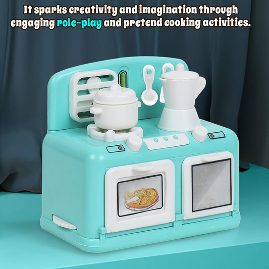 Pablo Honey Mini Oven Household Play Set (Blue)