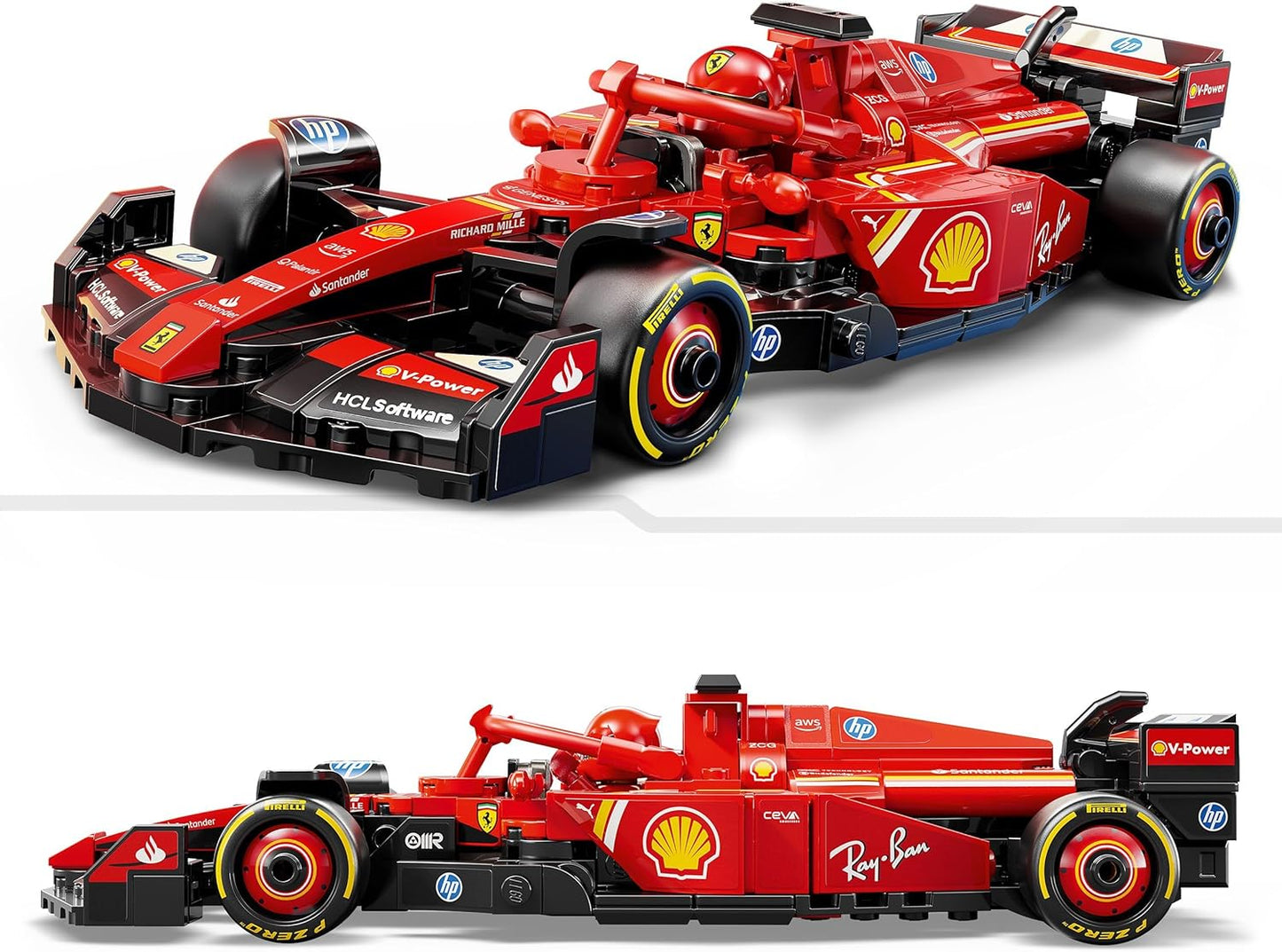 LEGO 77242 Speed Champions Ferrari SF-24 F1 Race Car