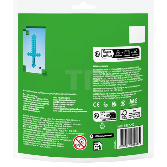 LEGO 30705 Minecraft The Lush Cave Fight Ecobag