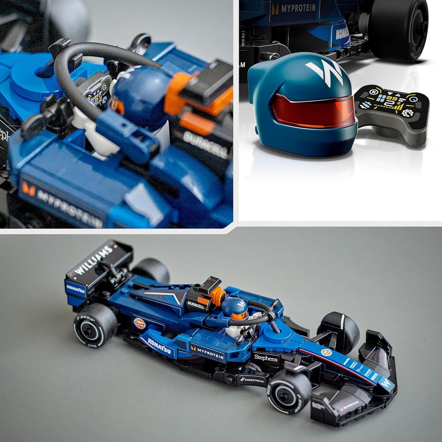 LEGO 77249 Speed Champions Williams Racing FW46 F1 Race Car