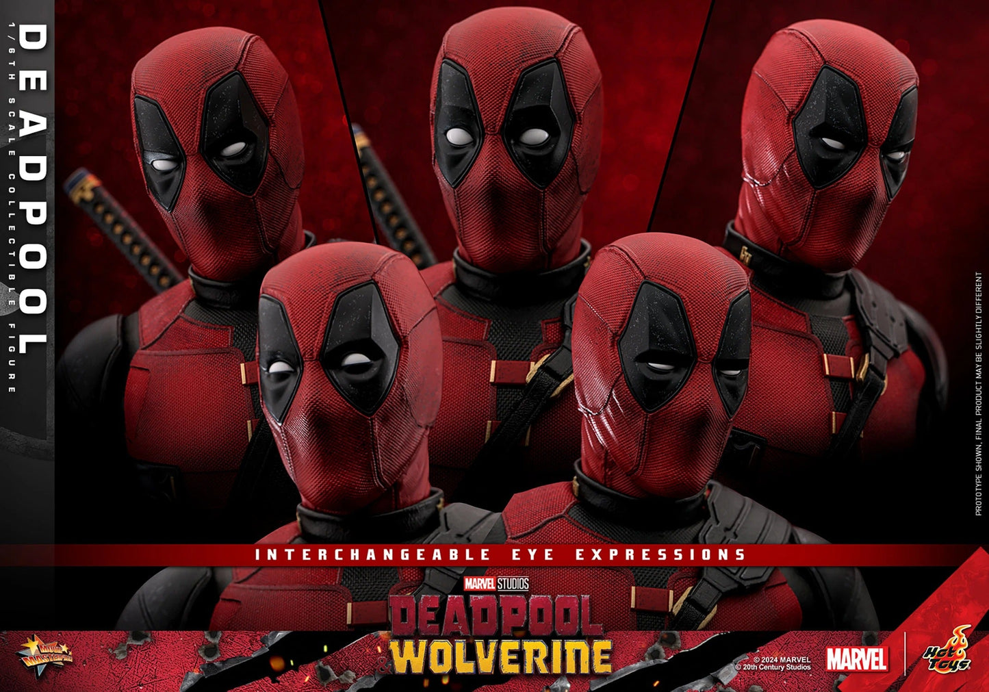 Marvel Studio Deadpool & Wolverine : Deadpool 1/6 Scale Action Figure
