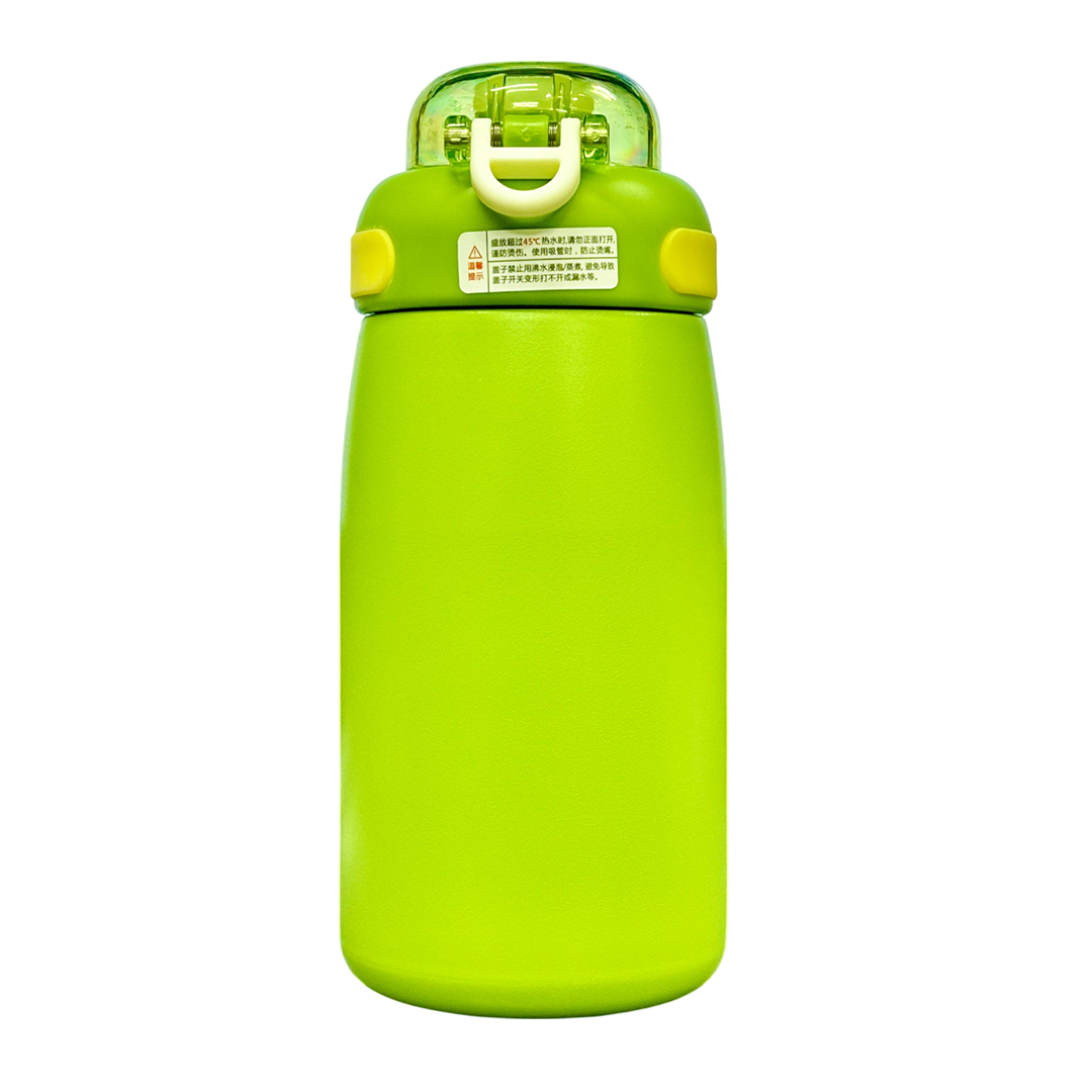 Hey Panda Water Bottle With Straw 650 ML (Green)