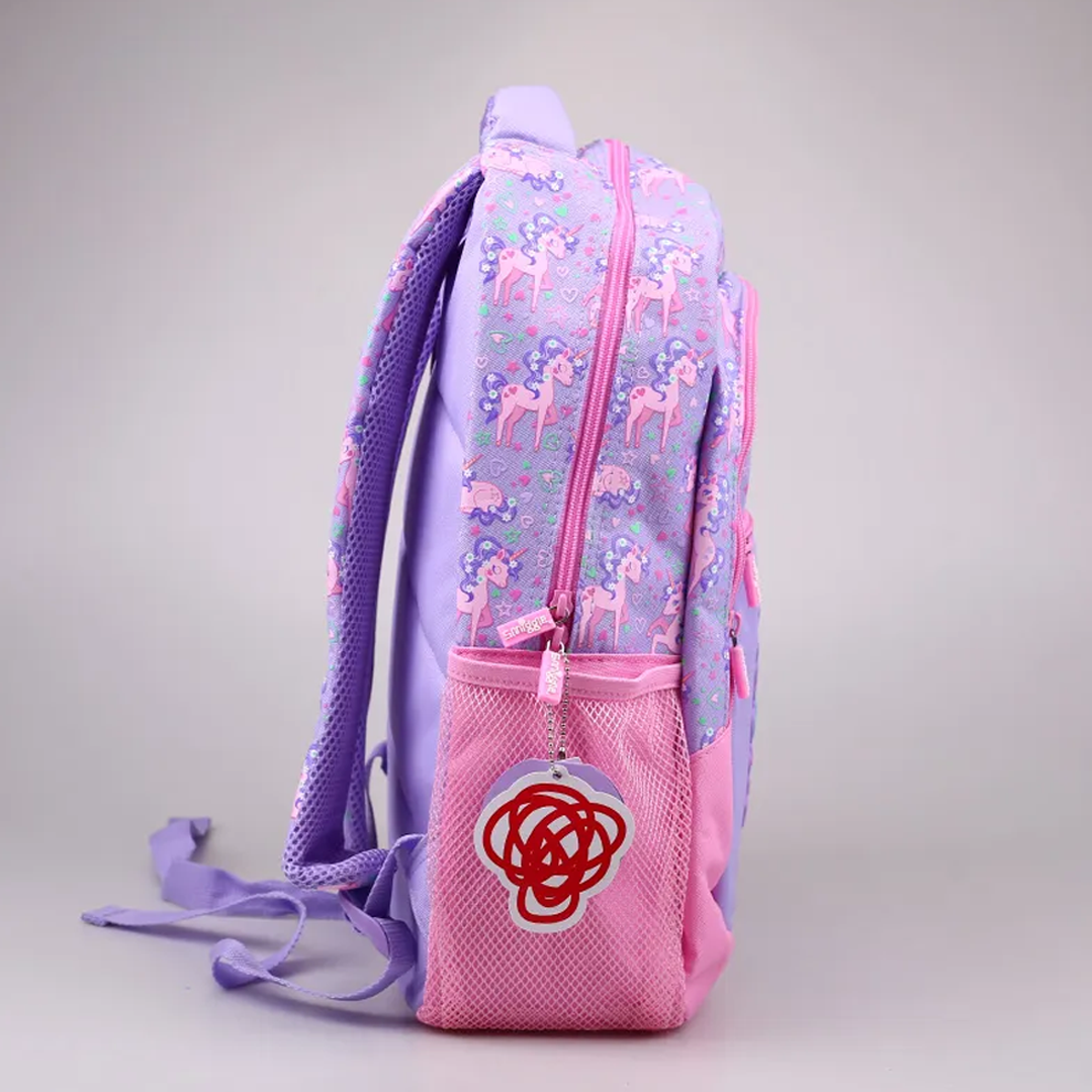 Smiggle School Bag : Unicorn Colorful & Stylish 16 Inch Backpack for Kids
