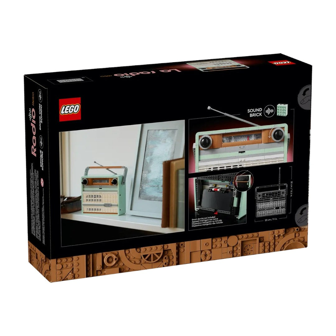 LEGO icons 10334 Retro Radio