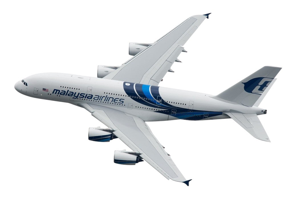 Diecast Aeroplane Display Display Model Airplane : Malaysia Airlines A380 46 cm