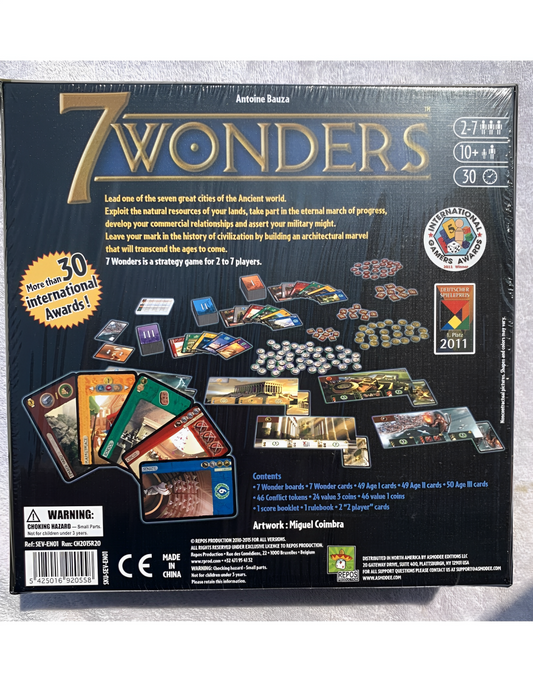 7 Wonders 1st Edition Board Game