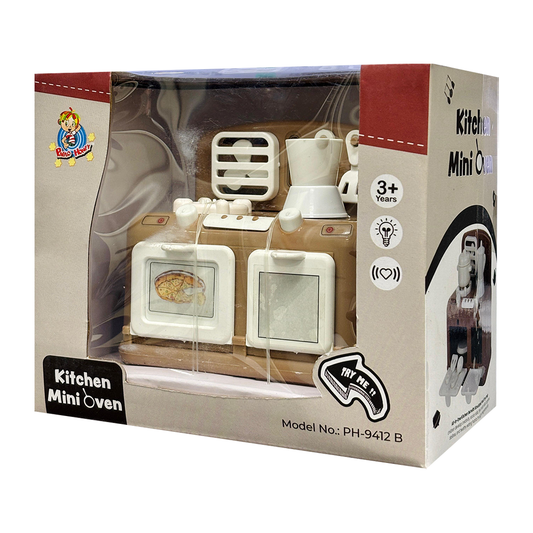 Pablo Honey Mini Oven Household Play Set (Brown)