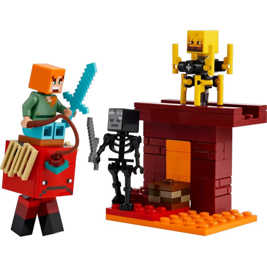 LEGO 21266 Minecraft The Nether Lava Battle