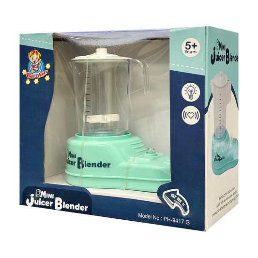 Pablo Honey Mini Juice Blender Household Play Set (Blue)