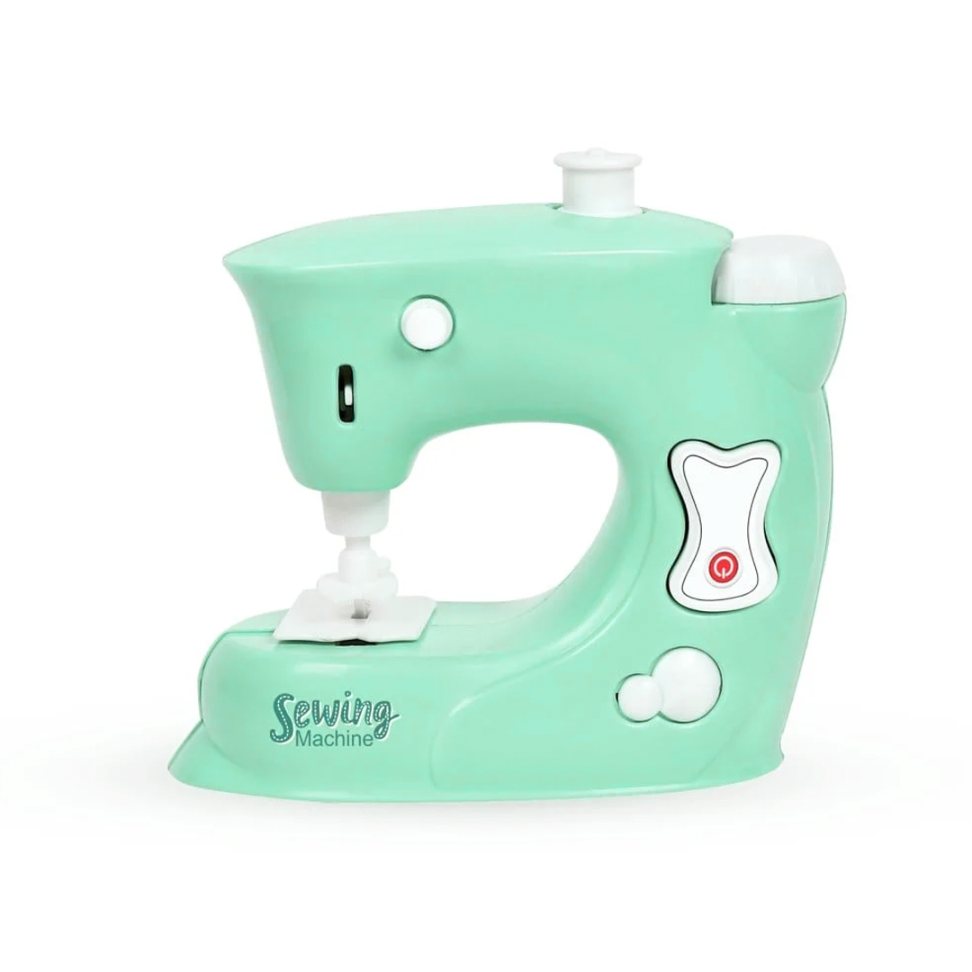Pablo Honey Mini Iron & Sewing Machine Household Play Set (Blue)