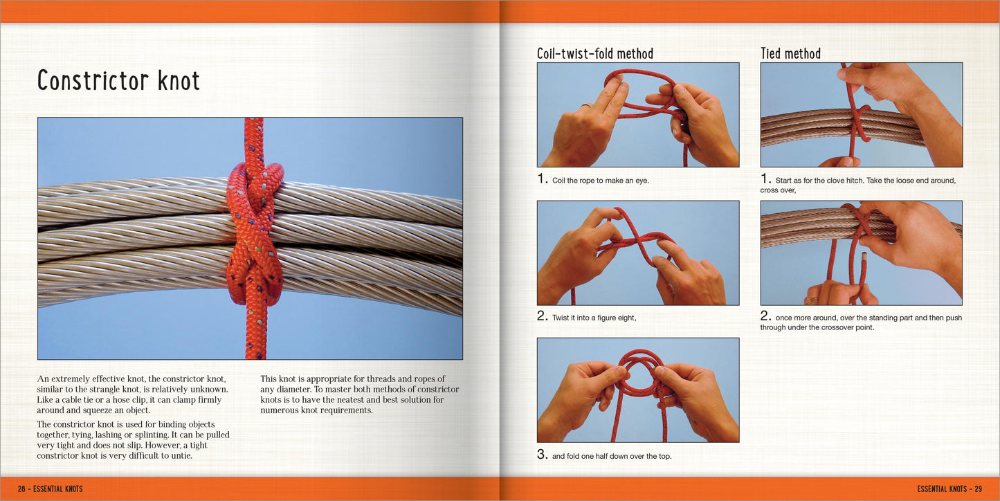 Essential Knots Kit - 15 the best knots