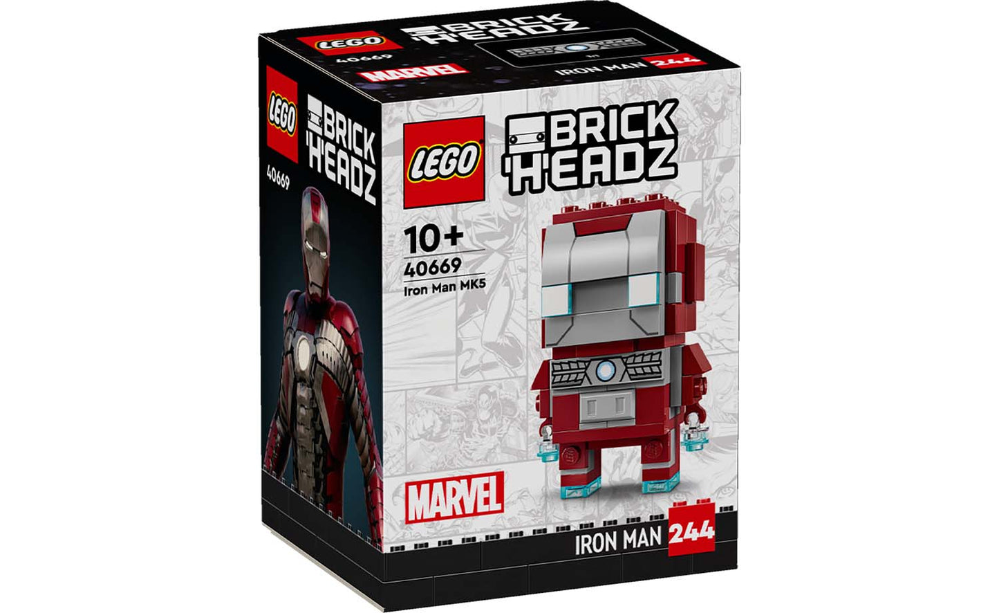 LEGO 40669 BrickHeadz Iron Man Mk5 (528 Pieces)