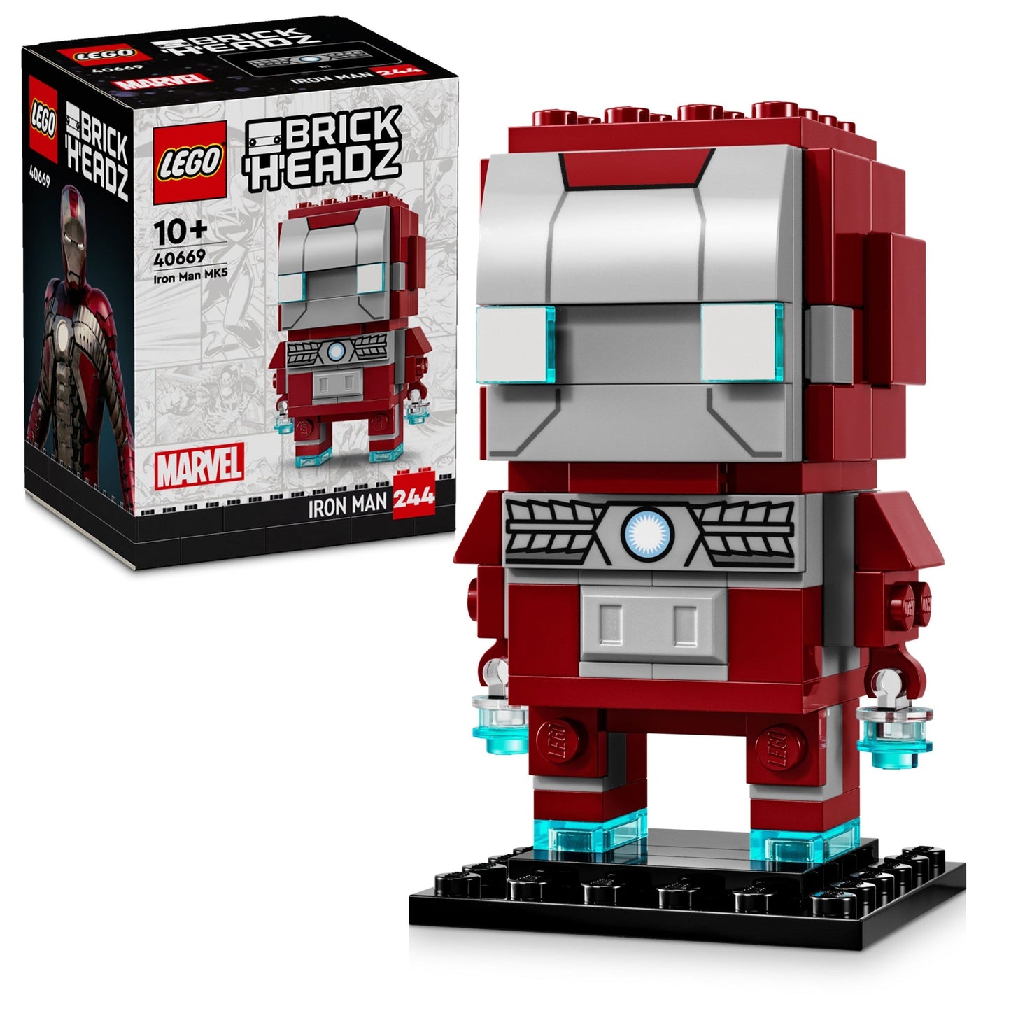LEGO 40669 BrickHeadz Iron Man Mk5 (528 Pieces)