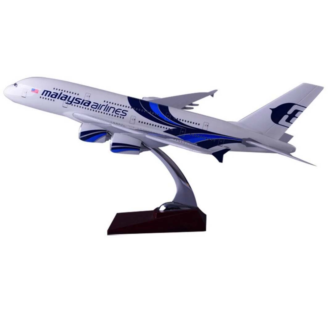 Diecast Aeroplane Display Display Model Airplane : Malaysia Airlines A380 46 cm