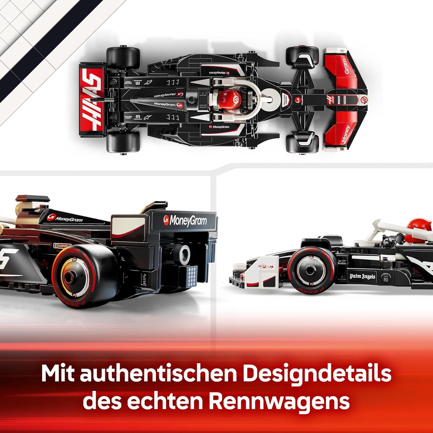LEGO 77250 Speed Champions MoneyGram Haas F1 Team VF-24 Racing Car