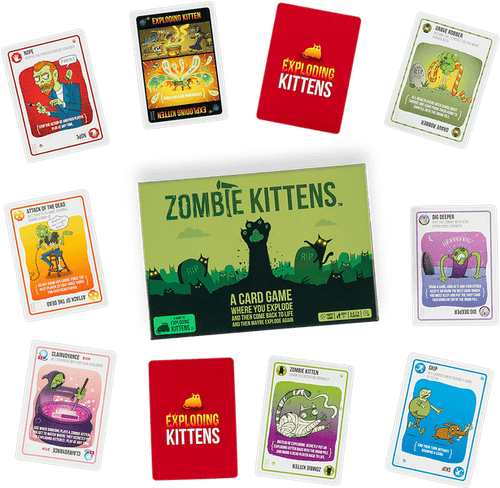 Exploding Kittens Zombie Kittens Card Game