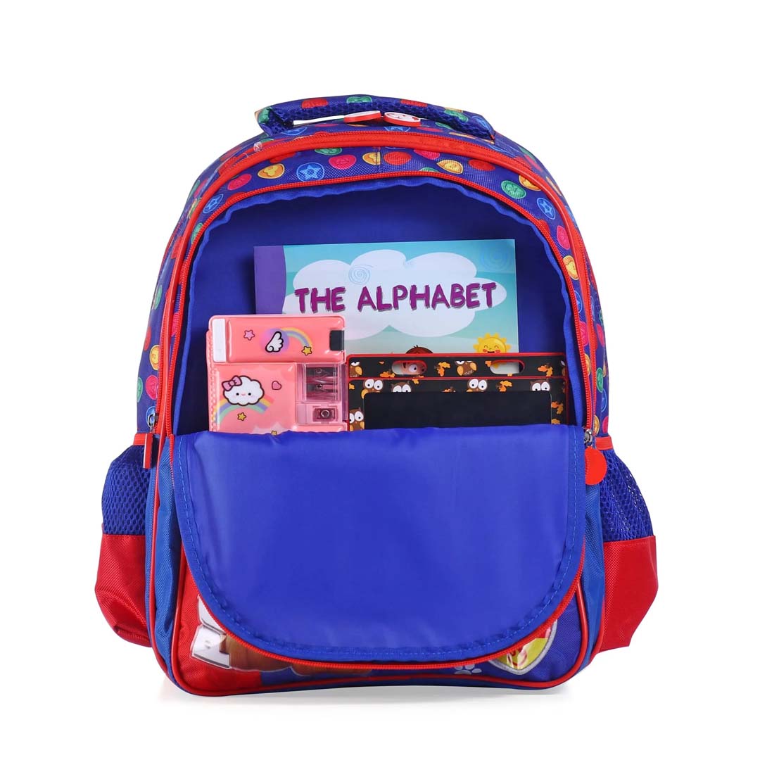 STRIDER Paw Patrol Power Pups Premium School Backpack Blue - 14 inches