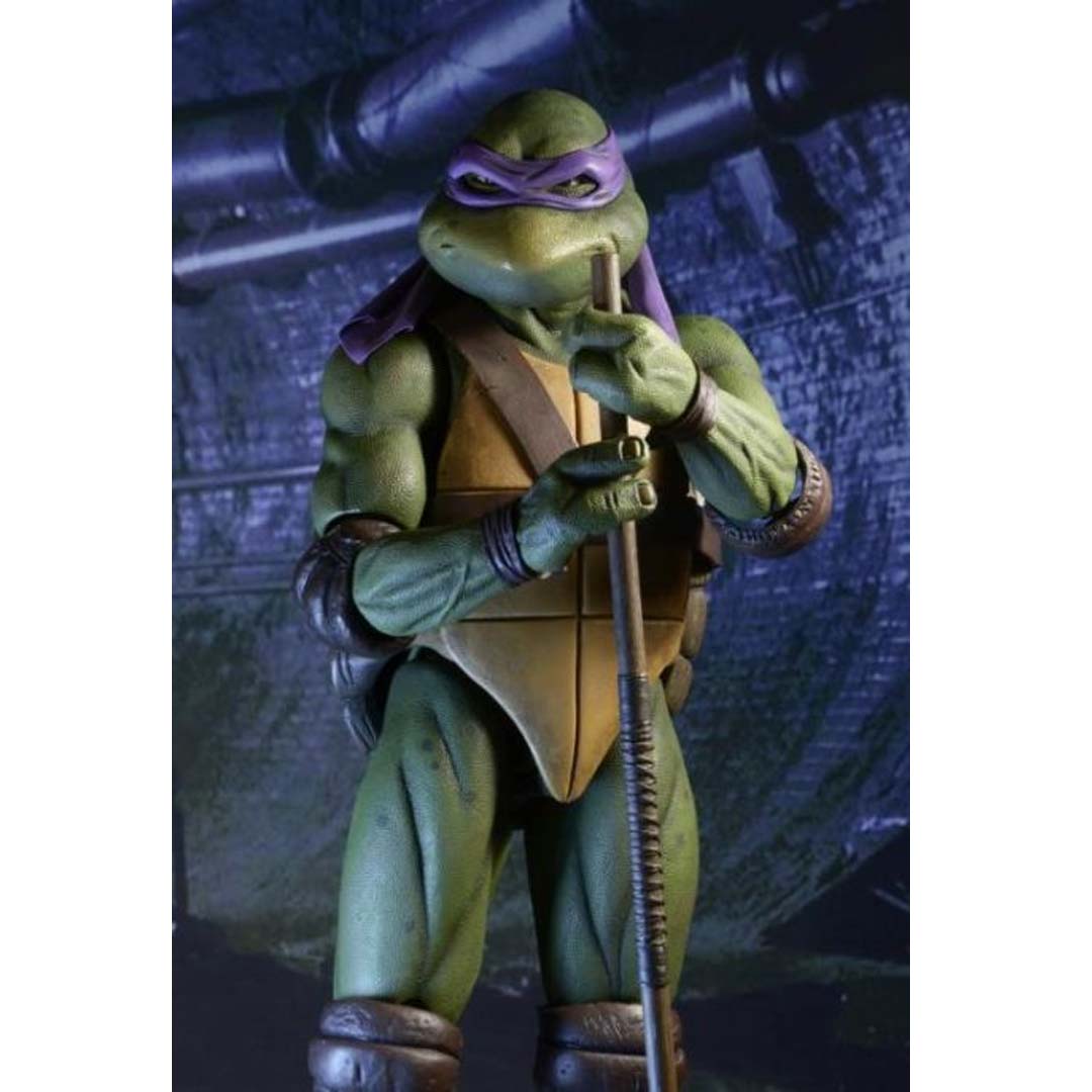 NECA – Teenage Mutant Ninja Turtles (1990 Movie) – 1/4 Scale Action Figure – Donatello