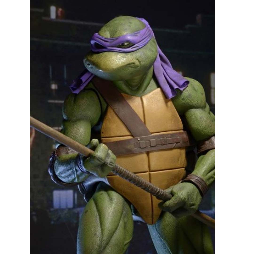 NECA – Teenage Mutant Ninja Turtles (1990 Movie) – 1/4 Scale Action Figure – Donatello