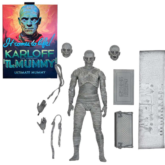 NECA - Universal Monsters - Karloff the Uncanny The Mummy 7” Scale Action Figure