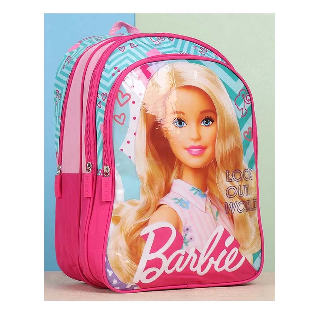 Striders Barbie "Look Out World" School Bag – 36 CM
