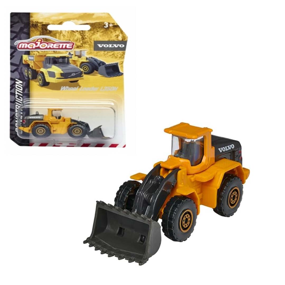 Majorette Volvo Construction Series β Single Pack Die-Cast Vehicle Playset