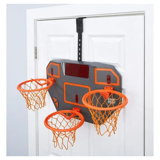 Game Point Triple Shot Challenge Indoor Basketball Play Set