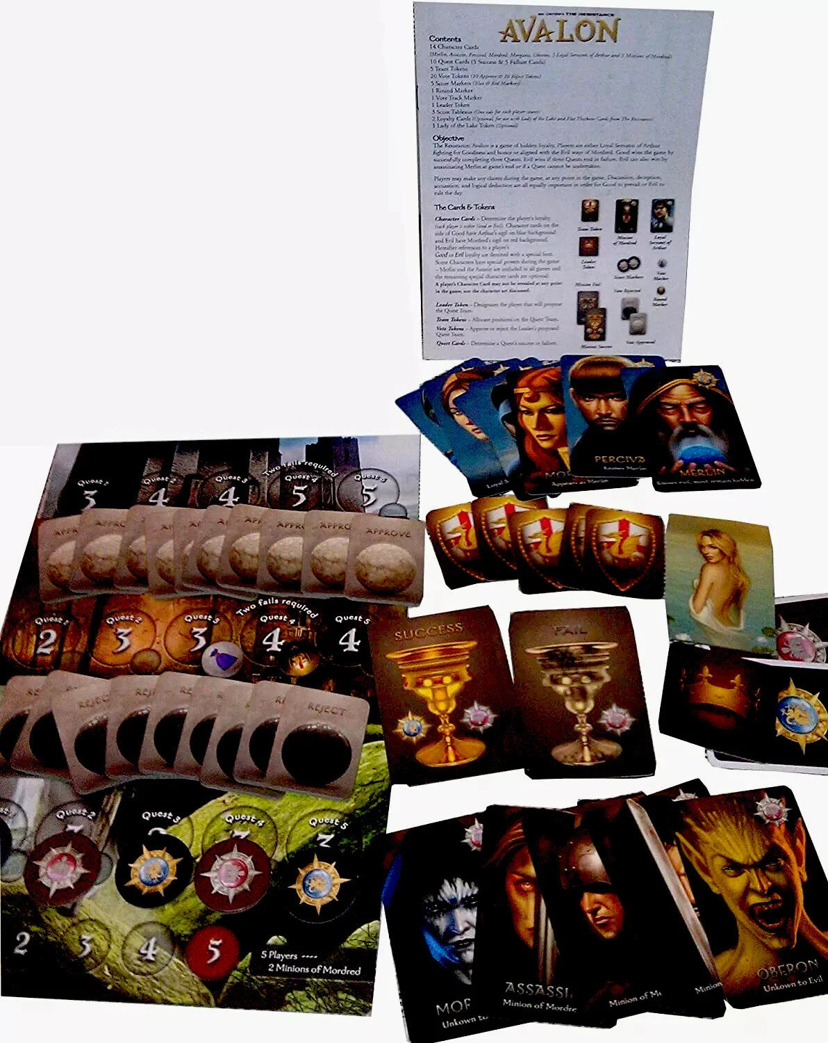 The Resistance: Avalon Board Game