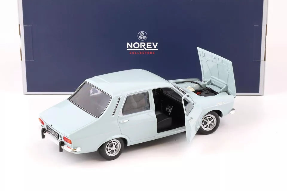 NOREV 1974 Renault 12 TS Light Blue 1/18 by NOREV 185219
