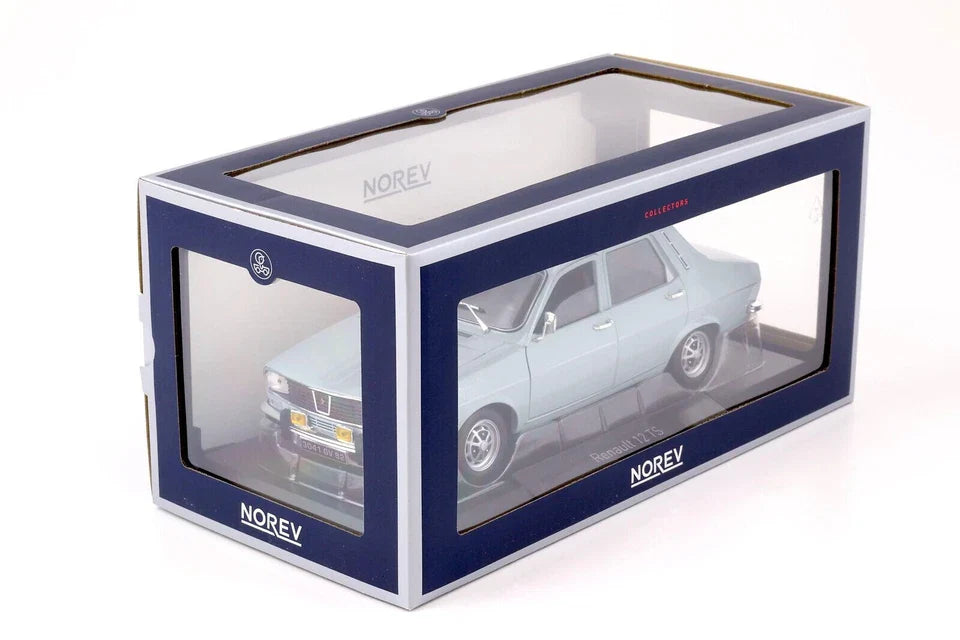 NOREV 1974 Renault 12 TS Light Blue 1/18 by NOREV 185219