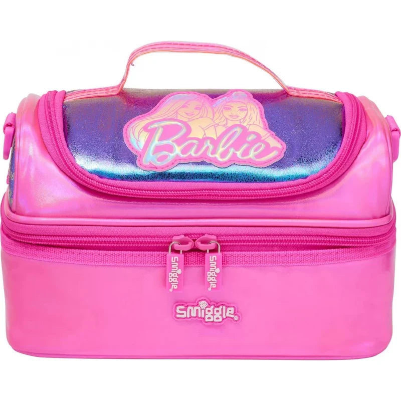 Smiggle Barbie Double Decker 7 Inch Lunch Bag for Kids – colorful and stylish design