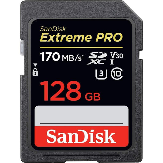 SanDisk Extreme Pro 128 GB Memory card SDSDXXY-128GB-GN4IN