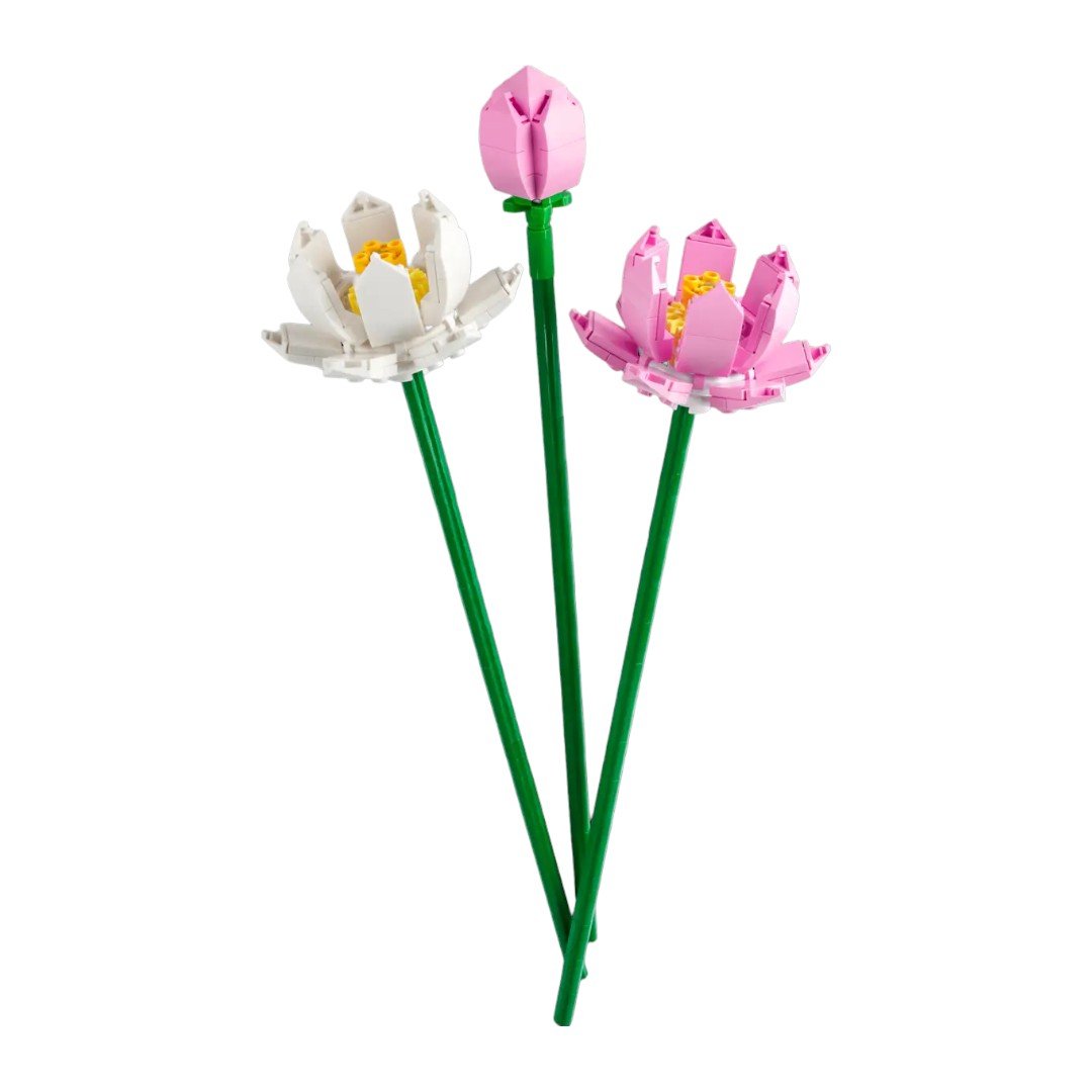 LEGO Lotus Flowers (40647) – Create Your Floral Masterpiece- Age 8+