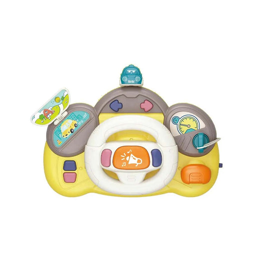 Intelligent Infant Musical Steering Wheel Toy – Multi-Functional Early Learning Driving Toy for Babies & Toddlers