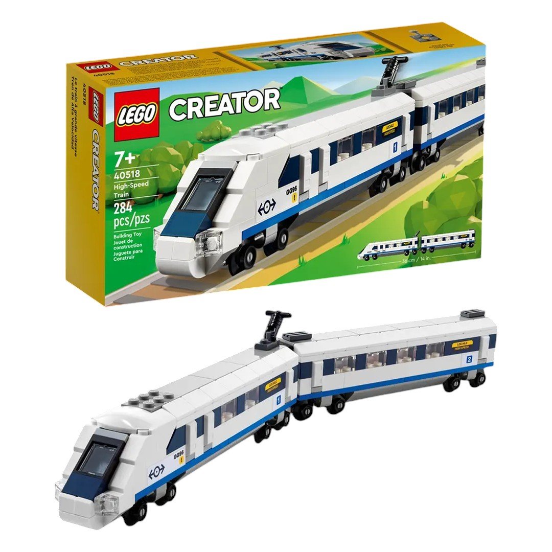 LEGO Creator 40518 High-Speed Train Building Set – 284 Pieces