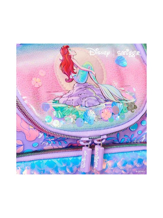 Smiggle Lunch Bag : Little Mermaid Double Decker 7 Inch For Kids