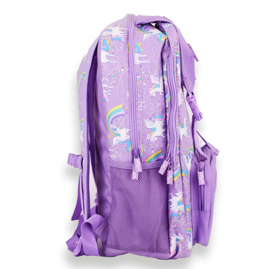 Smiggle School Bag : Unicorn Rainbow Colorful & Stylish 18 Inch Backpack for Kids