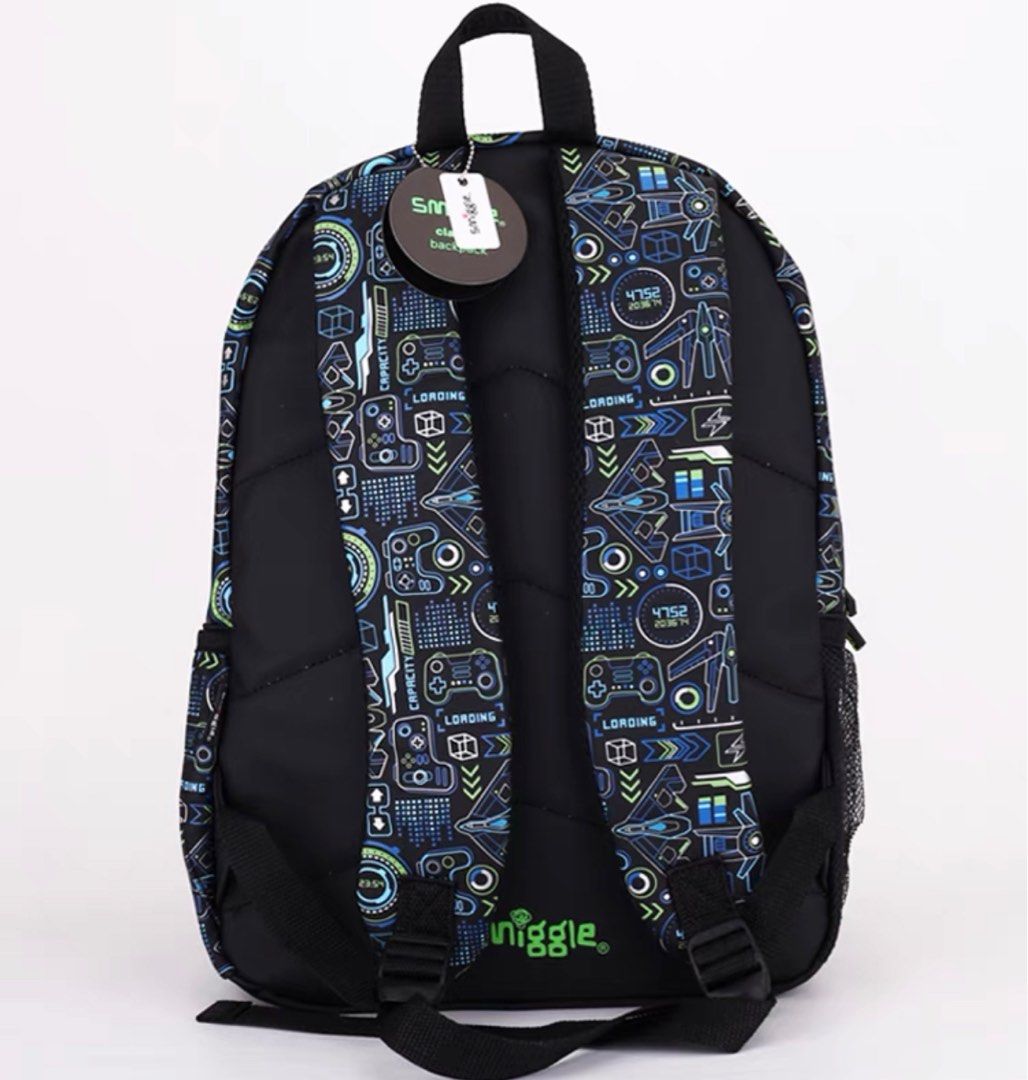 Smiggle School Bag : Game Console Controller Colorful & Stylish 16 Inch Backpack for Kids