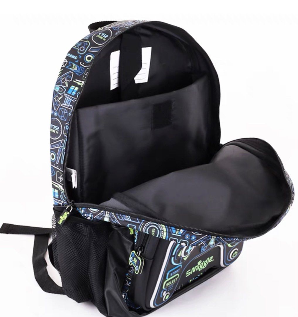 Smiggle School Bag : Game Console Controller Colorful & Stylish 16 Inch Backpack for Kids